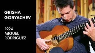 Paco de Lucia's ‘Malaguena de Lecuona’ - Grisha Goryachev plays 1924 Miguel Rodriguez