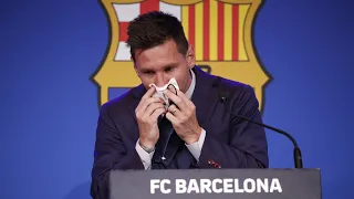 Messi despede-se do Barcelona em lágrimas. "Nunca pensei despedir-me desta maneira"