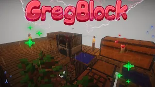 GregBlock-#1-Начало На Острове-Выживание в коробке с модами