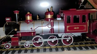 Bachmann G Scale Thunderbolt Express Test