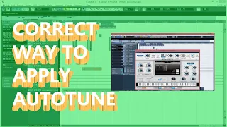 correct way to use autotune and Pitch vocals in cubase 5 (CUBASE 5 TUTORIALS)
