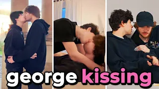 George KISSING Friends for 4 Minutes...