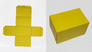 Original Paper 3D Cuboid | Paper Cuboid | How To Make A Paper Cuboid | Easy Paper Craft