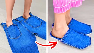 Wirf alte Jeans nicht weg! Fantastische DIY-Ideen für alte Jeans