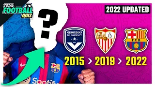 GUESS THE PLAYER BY THEIR TRANSFERS - SEASON 2022/2023 | TFQ QUIZ FOOTBALL 2022