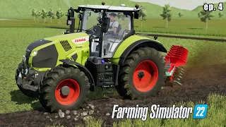 24 HOURS with $0,00 on a Flat Map  ... ep.4🚜Creating NEW FIELD in Farming Simulator 22