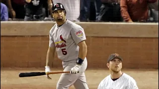 Albert Pujols- 47 Minutes of Postseason Home Runs