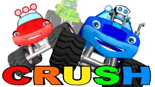 Monster Truck Colors - Learn Colors + More Monster Trucks for Kids