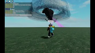 Me and my friend vs. The Wither Storm in Roblox