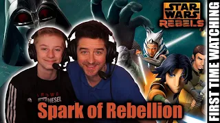 Star Wars Rebels: "Spark of Rebellion Part 1 & 2" (First Time Watching Reaction)