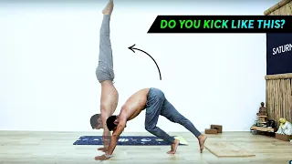 How To Handstand Kick Up Tutorial | Do it Right!