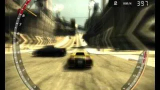 NFSMW: Seaside and Camden Drag with Lamborghini Murcielago in 14.11 sec