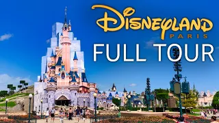 [4K] Disneyland Paris - Complete Walkthrough - Summer 2021