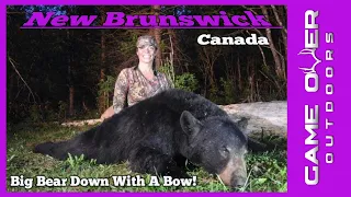 New Brunswick Canada Archery Black Bear - Girls and Their Bows Getting It Done!