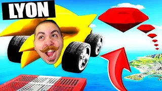 SALTO LA MAPPA DI GTA5 CON LA MACCHINA DI SONIC!!