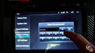 VW Android 9" Factory settings password [Tutorial]