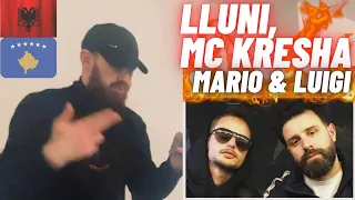 🇦🇱🇽🇰 lluni ft. Mc Kresha - Mario & Luigi [HYPE UK 🇬🇧 REACTION!]