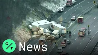 5 Dead, Dozens Hospitalized in Multiple-Vehicle Crash on Pennsylvania Turnpike