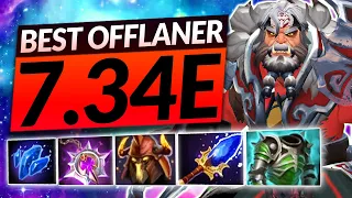 ABUSE this BROKEN OFFLANER for Easy MMR in 7.34E - Best Build Tips - Dota 2 Lycan Guide