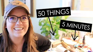 Declutter 50 Things in 5 Minutes!