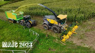 Maïs 2023: NEW HOLLAND FR 650 édition 60ème anniversaire/ Doublé de FENDT et POTTINGER/ JCB /JOSKIN