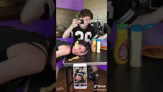 Andra Gogan  Tik Tok sandwich Challenge Romania #TikTokCDR(7)