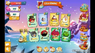 Angry birds 2 #3 Мне реально удалось получить Шапку рыцаря для Реда и Причудливую шляпу для Чака