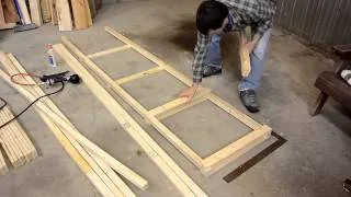 Building a big garage shelf