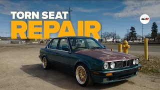 Can You Fix Torn Seats With No Experience? | E30 Sport Seat Rebuild