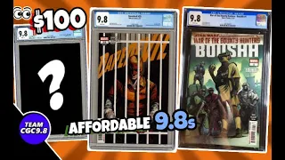 7 CGC 9.8 Comics Under $100 To Collect | Team CGC 9.8