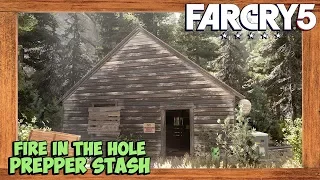 Far Cry 5 Fire in the Hole Prepper Stash Location