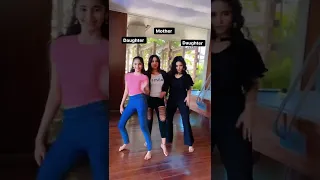 Chahat Tewani Reels video dance with sister and mom #chahattewani #chahatianslovers #chahatxadmirer