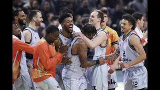 Triple sobre la bocina de Chris Jones para ganar en el OAKA | Valencia Basket
