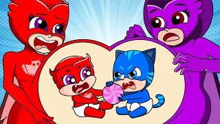 Cute or Bad Pregnant ? - Catboy's Family Sad Story | Catboy's Life Story | PJ MASKS 2D Animation