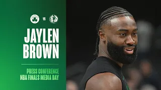 Jaylen Brown NBA Finals Media Day Full Press Conference