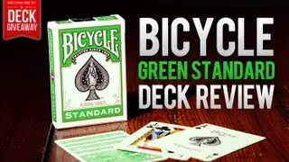 Deck Review - Bicycle Green Back Standard - Bicycle Cards  - Playing Cards