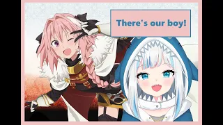 Gura: There's Our Boy But It's Astolfo [Reupload 😑]