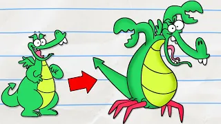 Dragon Transforms into Crab Monster! Boy & Dragon | Cartoons For Kids | Wildbrain Toons