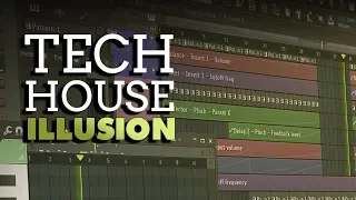 Tech House Illusion | FL Studio Template (+ Samples, Stems & Sylenth1 / Massive Presets)