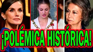 💥POLÉMICA HISTÓRICA por PRINCESA Leonor en JURA LA CONSTITUCIÓN con REY Felipe VI y la REINA Letizia