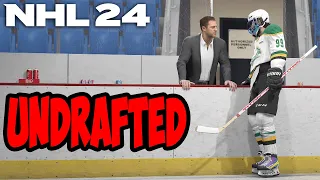 Can You Go UNDRAFTED in NHL 24 Be A Pro?