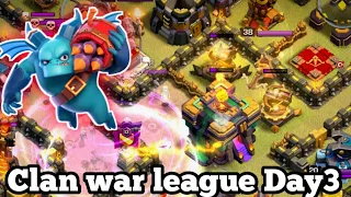 unexpected 3 star attack in clan war league 😍😍😍 | Ajith010 Gaming | Clash of clans malayalam