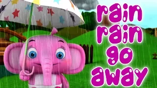 Дождик, дождик уходи | детские стишки | мультфильмы для детей | Rain Rain Go Away | Little Treehouse