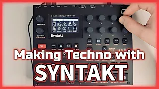 ELEKTRON SYNTAKT - MAKING SOME TECHNO PATTERNS