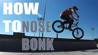 КАК СДЕЛАТЬ NOSE BONK НА BMX, MTB  HOW TO NOSE BONK BMX | ШКОЛА BMX