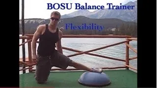 BOSU Balance Trainer Flexibility (Stretches For Back Pain)