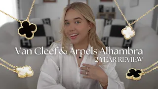 Van Cleef Vintage & Sweet Alhambra Necklaces 2 Year Review | Are they still worth it ?