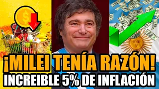 MILEI SORPRENDIÓ A TODOS ¡INFLACIÓN DEL 5%! | BREAK POINT