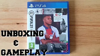 FIFA 21 PS4 Unboxing & GamePlay