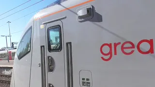 Greater Anglia Class 755 334 Departure Norwich for Great Yarmouth via Acle